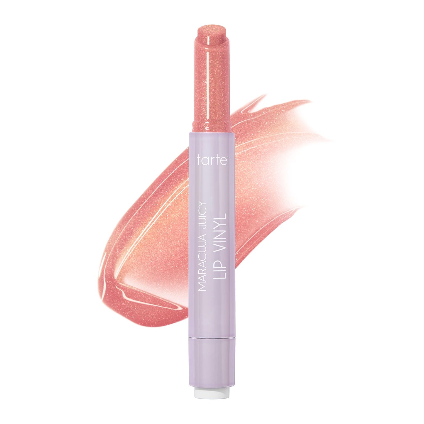 tarte maracuja juicy lip vinyl gloss – Hydrating & Volumizing Lipgloss Balm with Hyaluronic Acid, Vitamin E to Plump & Moisturize, Vegan & Cruelty-Free, full size, shimmering daisy