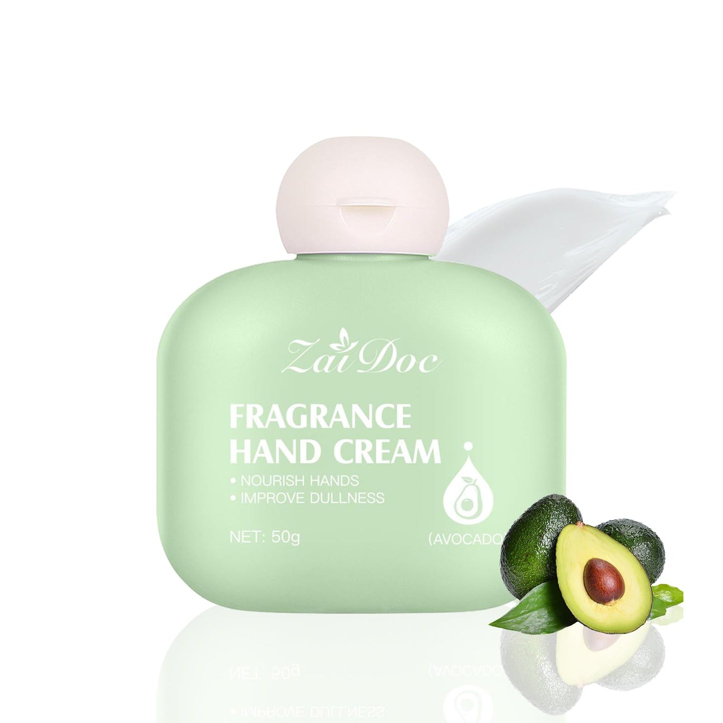 ZAIDOC Shea Butter Hand Cream, Moisturizing and Hydrating for Tender Hand Skin, Soft, Delicate & Smooth Feel, Long-Lasting Fragrance, Paraben-Free, 1.7 oz (1 Pack, Shea Butter)