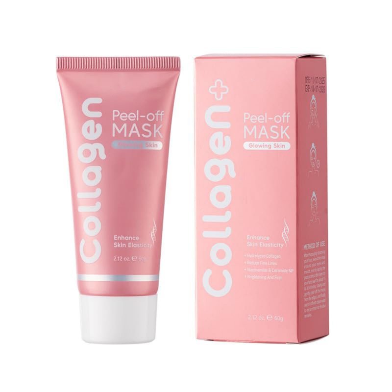 Redcool Collagen Overnight Wrapping Face Mask – Hydrating & Firming Peel-Off Mask for Elasticity and Radiance – 2.12 fl.oz, Suitable for All Skin Types