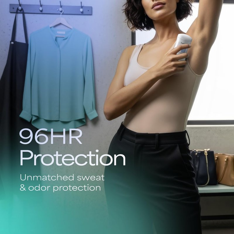 Degree Clinical Strength Antiperspirant Deodorant - 96-Hour Sweat & Odor Protection | Fresh Cotton, 1.6 oz