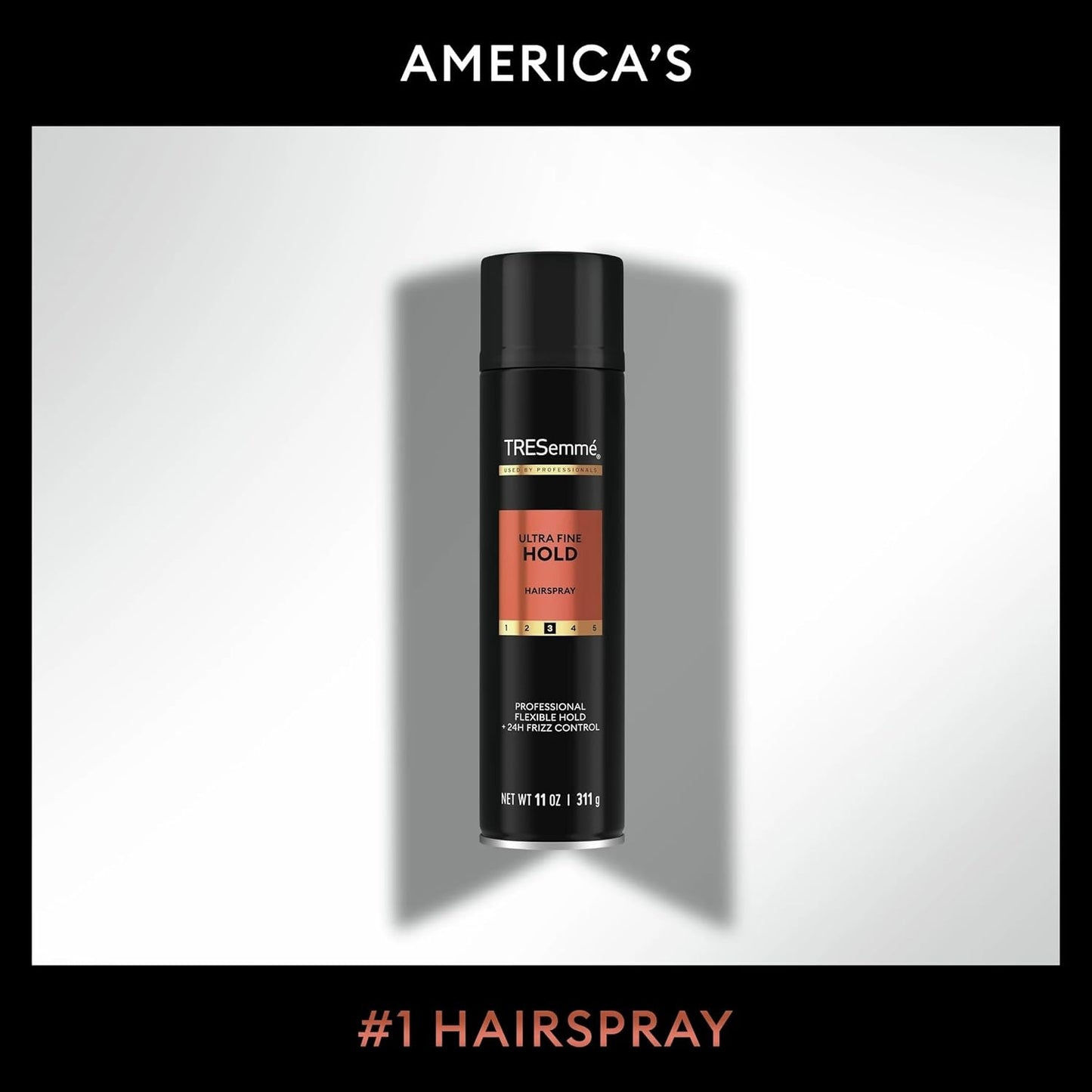 TRESemmé Hairspray - Ultra Fine Hold 2-Pack with Keratin Repair Mask | Moisturizing Anti-Frizz Solution