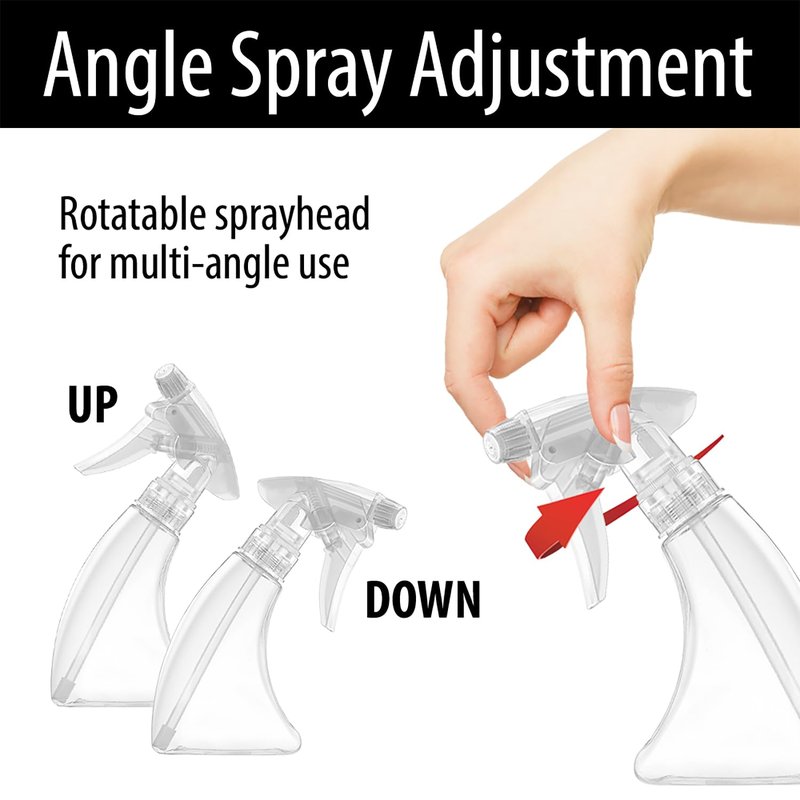 Bar5F Curve Spray Bottles 5-Ounce Dog Cat Training 3-Pack