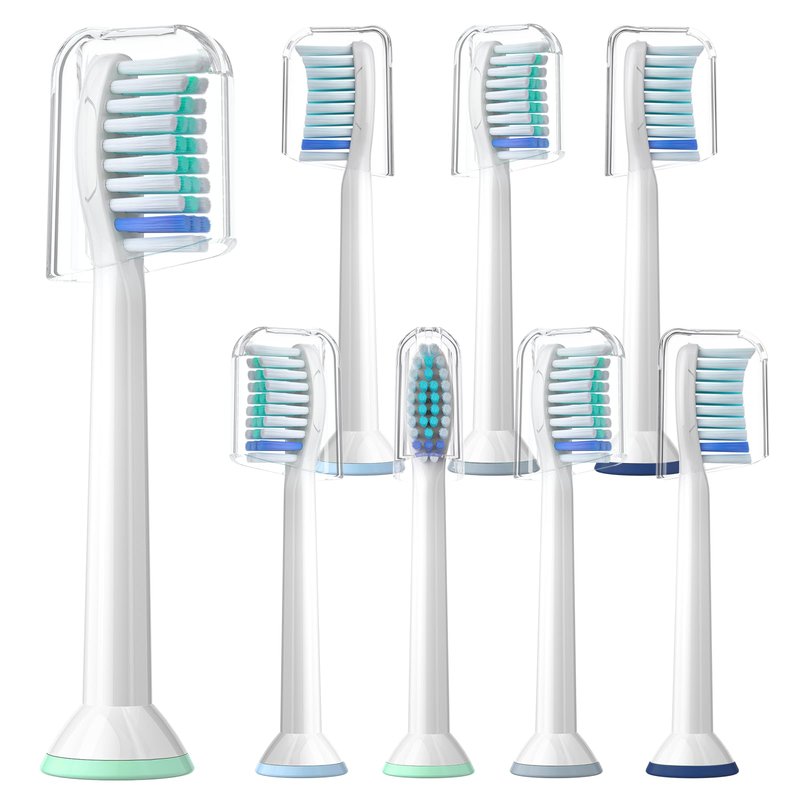 Replacement Toothbrush Heads for Philips Sonicare,Professional Electric Toothbrush Brush Heads Compatible with Sonicare HealthyWhite FlexCare 4100 5100 6100 C1 C2 HX9023/65 and Other Click-on Handles