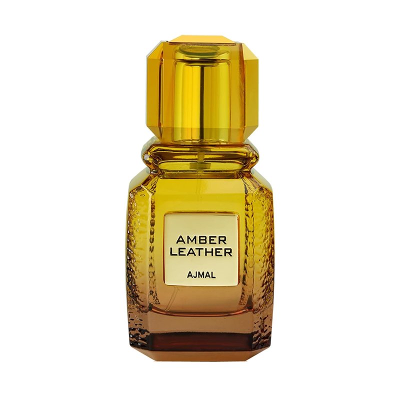 Ajmal Amber Leather Perfume - Long-Lasting Unisex Fragrance | 3.4 FL OZ Luxury Scent Made in Dubai