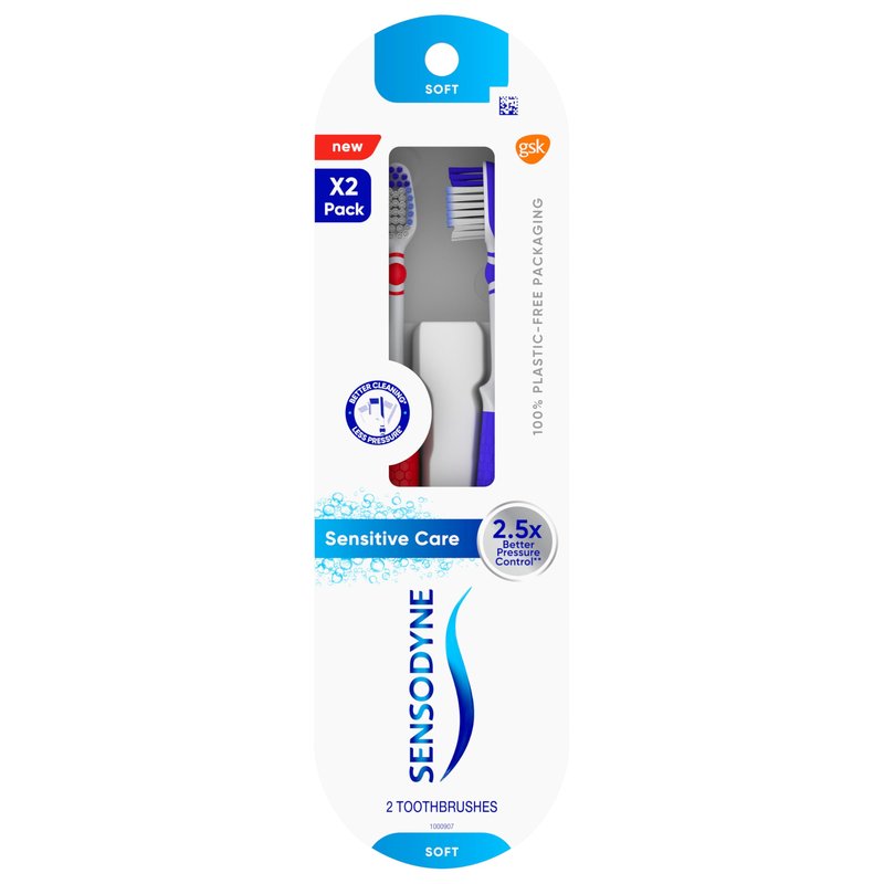 Sensodyne Sensitive Care Soft Toothbrush - Pack of 2