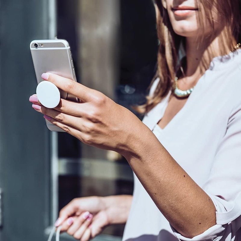 Billie Eilish PopSockets Standard PopGrip - Downward Glance Photo Design for Easy Grip