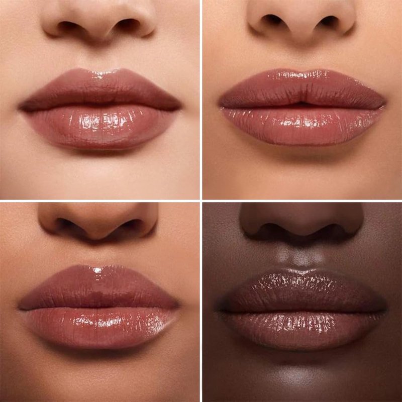 IATMOMOD Black Cherry Nude Tinted Lip Balm, Sheer Hydrating Lipstick for All Skin Types - Natural Moisturizing Lip Tint, Long Lasting Waterproof