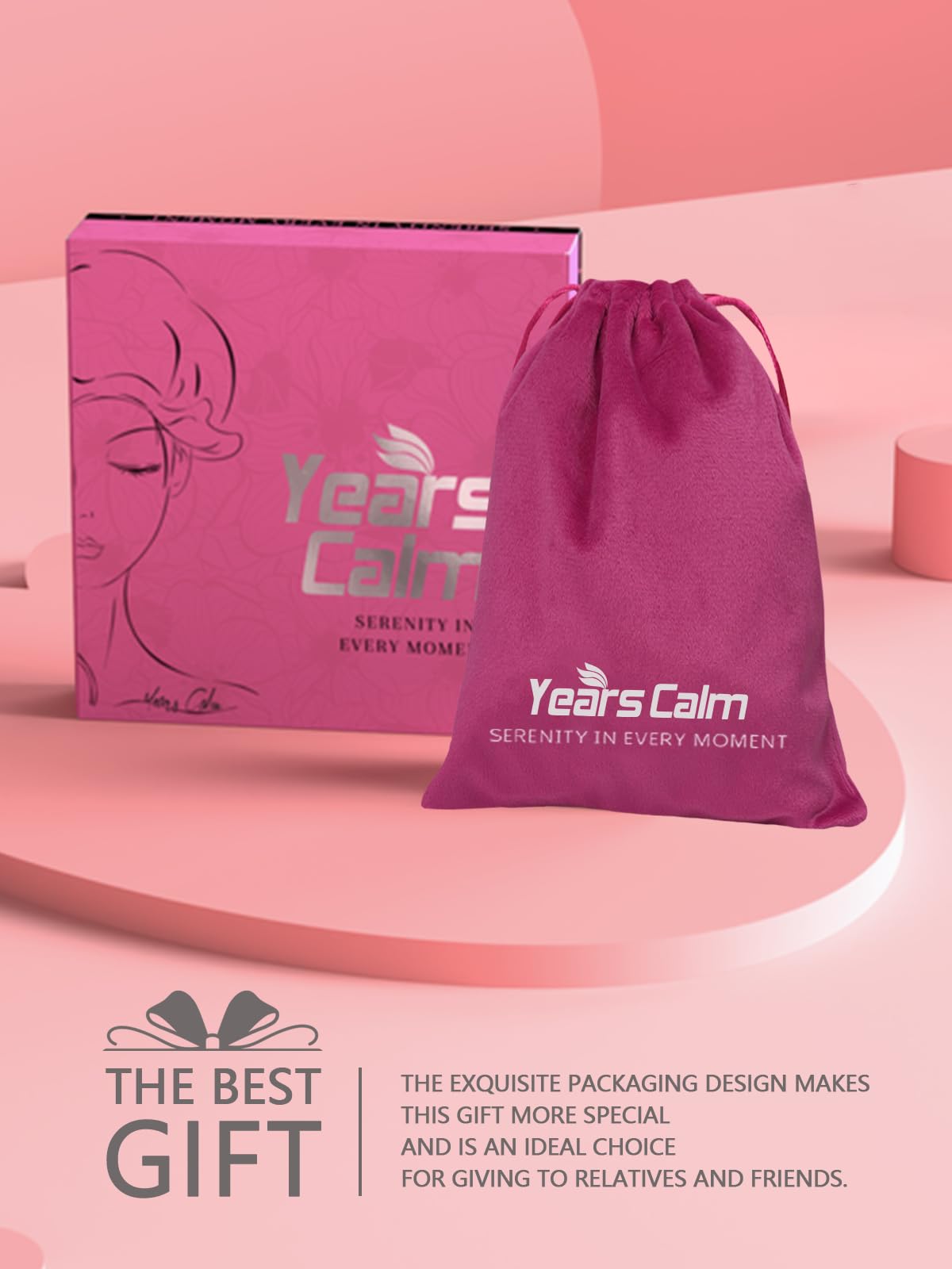 Years calm Heat Cap For Deep Conditioning Shower Cap，Reusable Three-Layer Structure Waterproof Hair Cap – Applicable Tofor Bathing, Hair Care, And Other Uses (Pink, One Size)