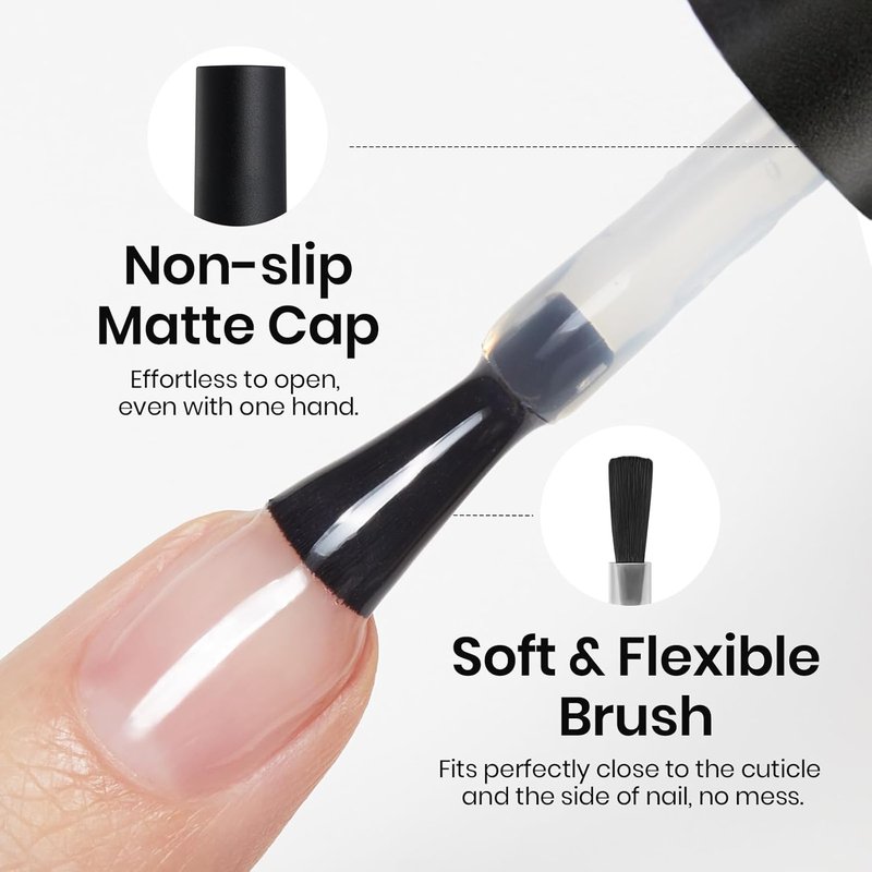 Beetles Base Coat Gel Polish - Long-Lasting 15ml Soak Off Formula for DIY Nail Art | Perfect Gift for Women