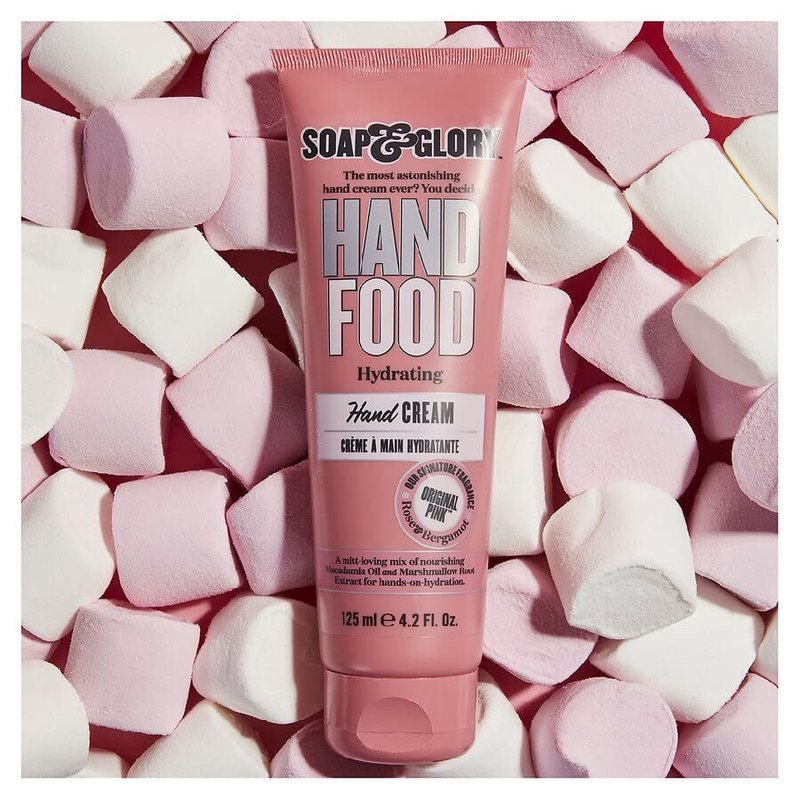 Hand Cream - Hydrating Almond Oil & Shea Butter Moisturizer | Rose & Bergamot Scent, 125 ml