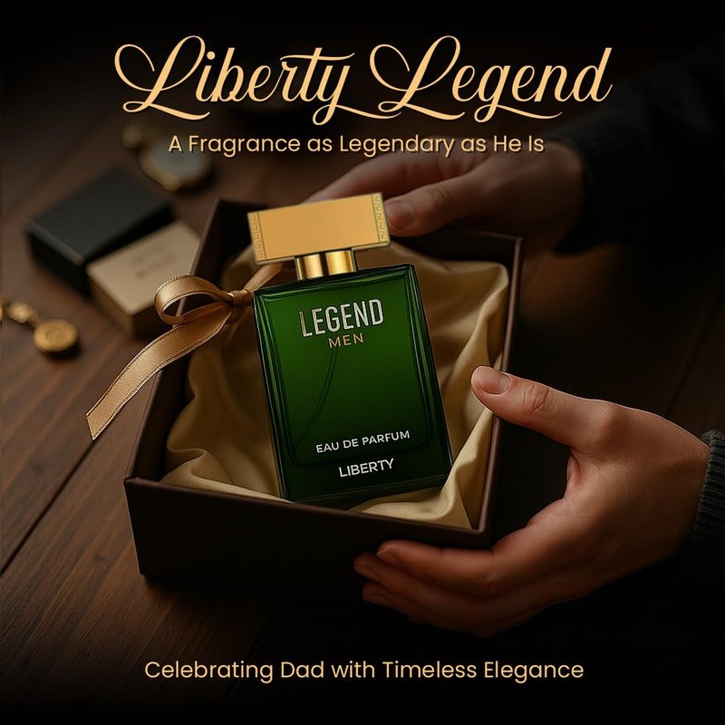 Liberty Legend Eau de Parfum for Men - Long-Lasting Oriental Woody Fragrance | 100ml Luxury Scent