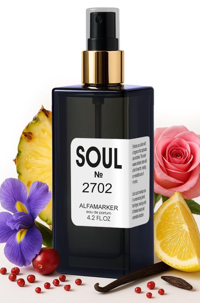ALFAMARKER SOUL №2702 Change Channel – Perfume for Women | Long Lasting Eau de Parfum Spray 4.0 Fl Oz / 120 ml | Boutique-Inspired Chypre Floral Women’s Fragrance