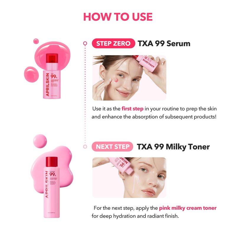 APRILSKIN TXA Niacinamide Toning Shot Serum - Brightening & Pore Care | 1.01 fl. oz.