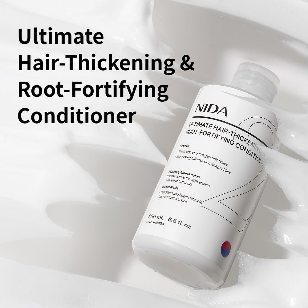 Ultimate Hair-Thickening Conditioner - Nourishes & Strengthens All Hair Types | 8.5 fl. oz. (250ml)