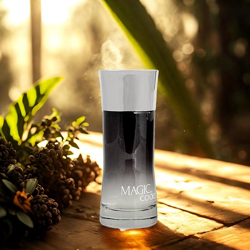 Magic Code Men's Cologne - 3.4 Fl. Oz. Eau de Toilette Spray | Fresh & Invigorating Fragrance