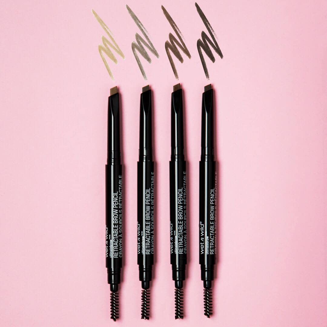 Ultimate Eyebrow Retractable Definer Pencil - Taupe | Dual-Sided Brush for Precise Brow Shaping & Filling