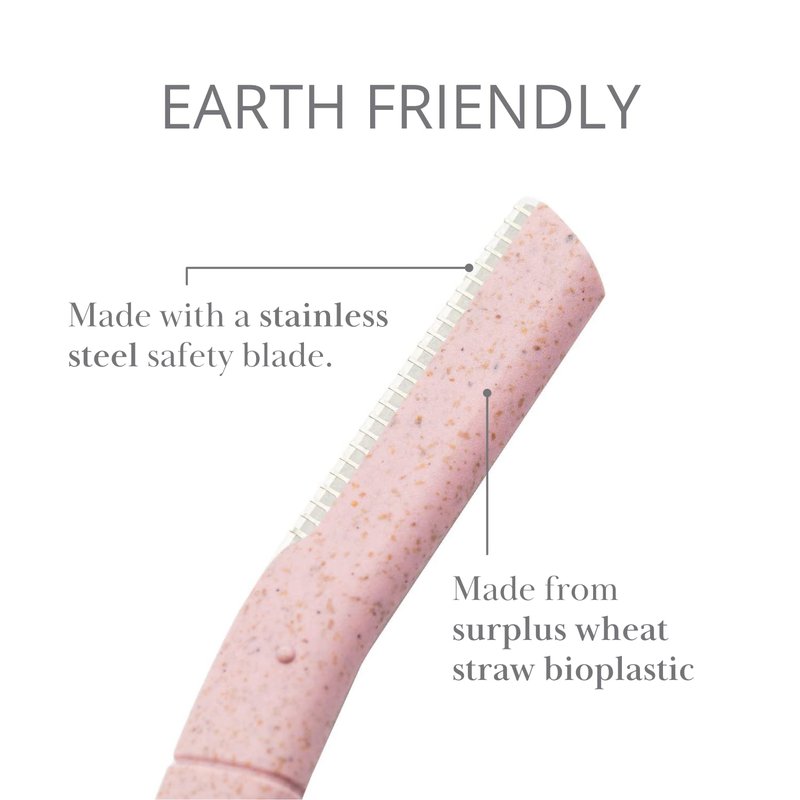 Jenny Patinkin Dermaplaning Tool Set - Expert Facial Razor for Women | 3-Piece Peach Fuzz Remover