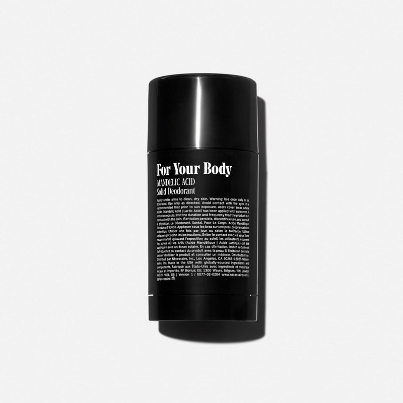 Nécessaire Deodorant Santal - Aluminum-Free Extra Strength Treatment with Mandelic Acid | 75g/2.5oz