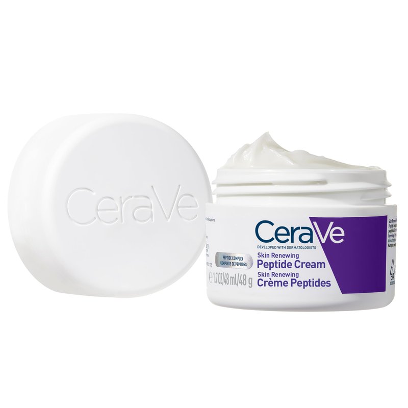 CeraVe Skin Renewing Night Cream, Niacinamide, Peptide Complex, and Hyaluronic Acid Moisturizer for Face, 1.7 Ounce, Packaging may Vary (Pack of 12)