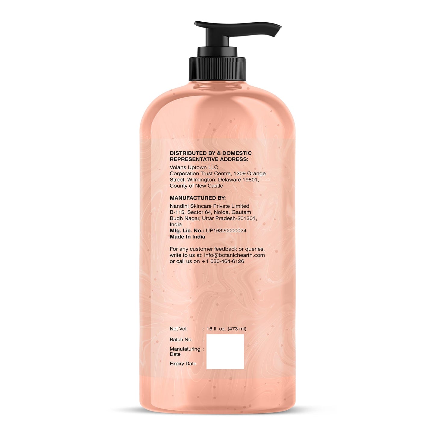 Botanic Hearth British Rose & Almond Body Wash – Moisturizing Shower Gel with Shea Butter, Gentle Hydrating Cleanser, Sulfate & Paraben Free – 16 fl oz