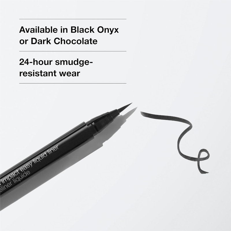 Clinique High Impact Easy Liquid Eyeliner - Waterproof, Long-Lasting, Smudge Resistant | Safe for Sensitive Eyes