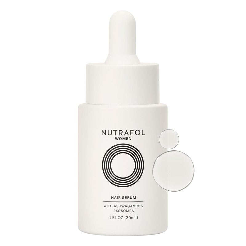 Nutrafol Women's Hair Serum - Thicker, Stronger Hair Support | Vegan, Lightweight, Fast-Absorbing