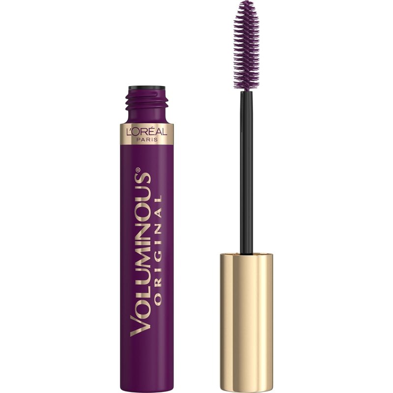 L'Oreal Paris Voluminous Mascara - Lengthening & Volume Formula, Washable, Deep Violet, 0.26 Fl Oz.