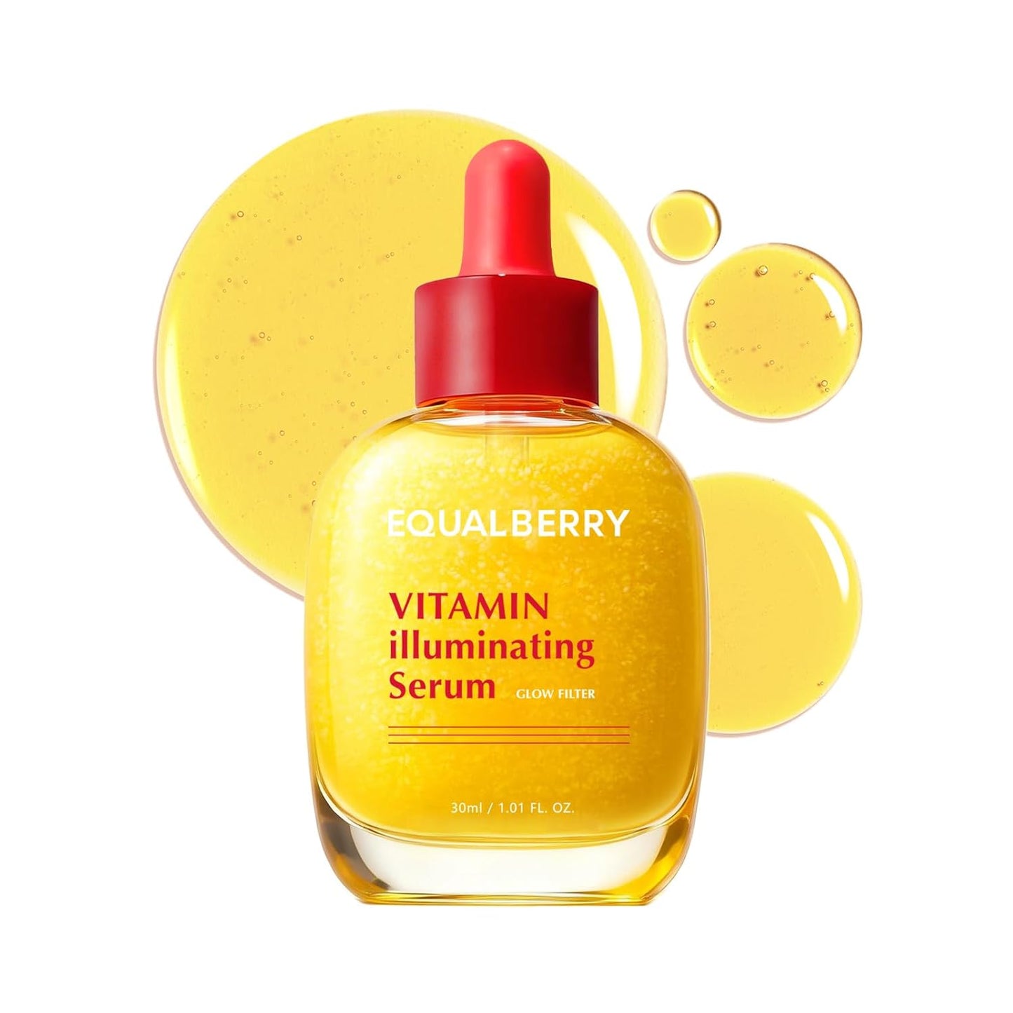Vitamin C Face Serum - Brightening Niacinamide & Hyaluronic Acid for Dark Spots | Hydrating Glow, 1.01 fl oz