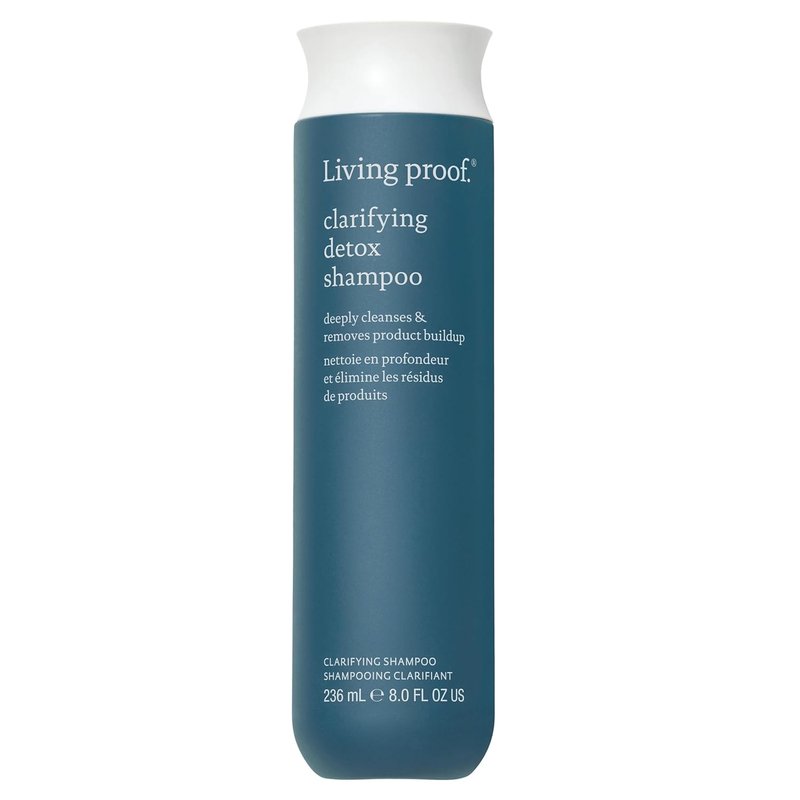 Living Proof Clarifying Detox Shampoo - Deep Cleanse & Purify | 8 oz Bottle