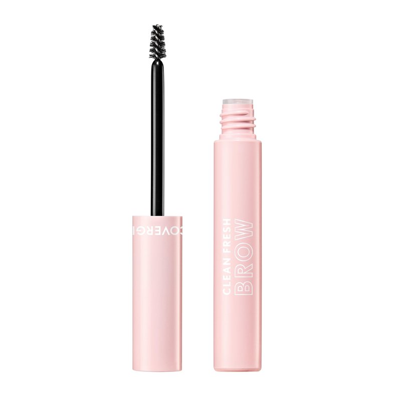 CoverGirl Clean Fresh Brow, 600 Dark Brown, Eyebrow Gel, Long-Lasting, Vegan Formula, Natural Looking, Easy to Apply, Doesn't Smudge, 0.18oz