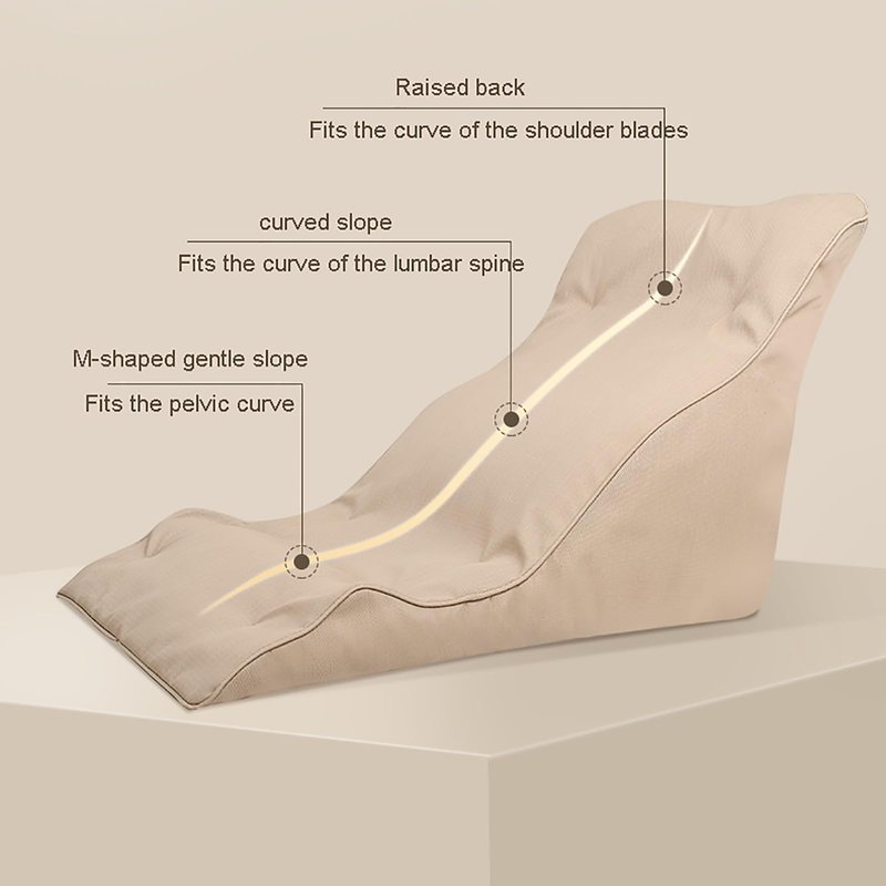 Onwowsun Ergonomic Luxury Bathtub Pillow, Bathtub Pillow Machine Headrest for Soaking & Straight Back Tubs - Bath Accessories