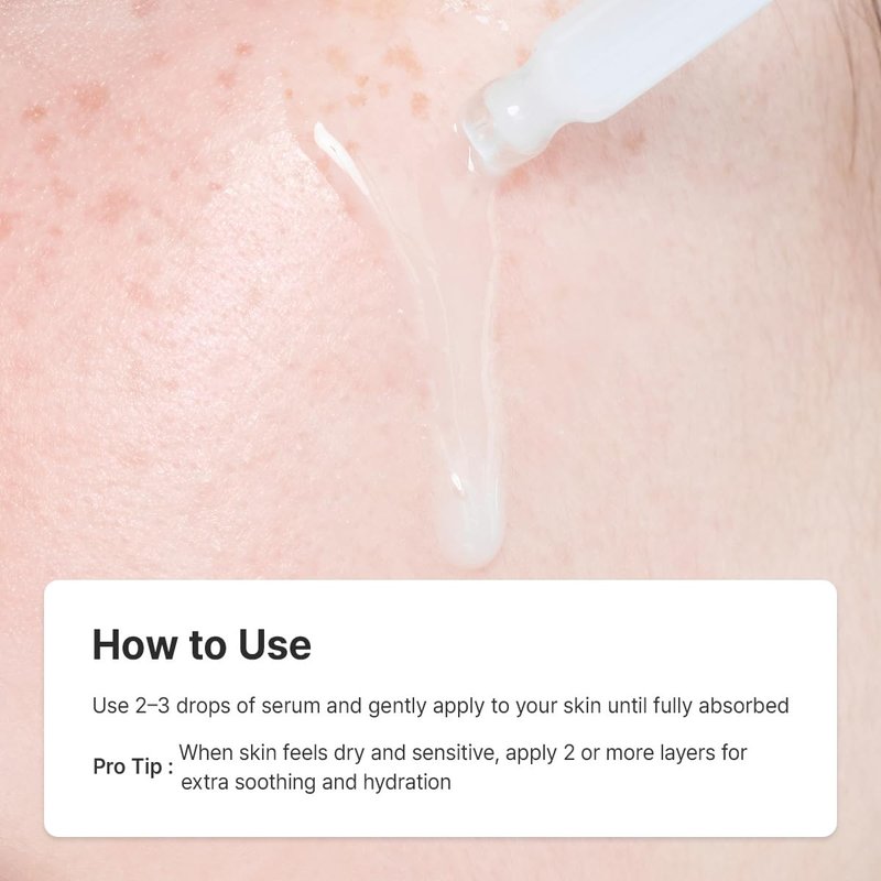 Dr.Althea 345 Relief Serum | Daily Hydrating Face Serum for Dry, Irritated Skin | Soothing Redness & Post-Acne Care, Non-comedogenic | Korean Vegan Skincare, 1.01 Fl Oz