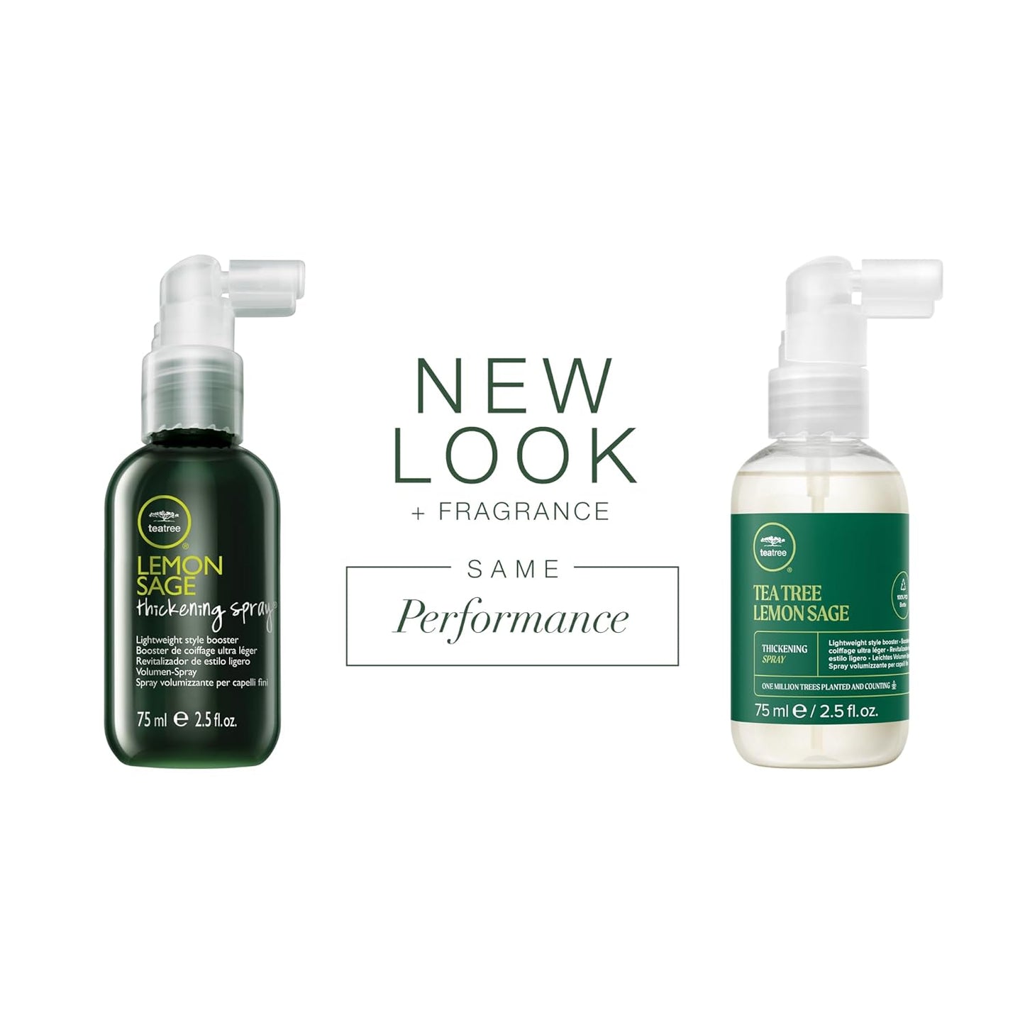 Skiennix Tea Tree Lemon Sage Thickening Spray - Boost Volume & Body for Fine Hair