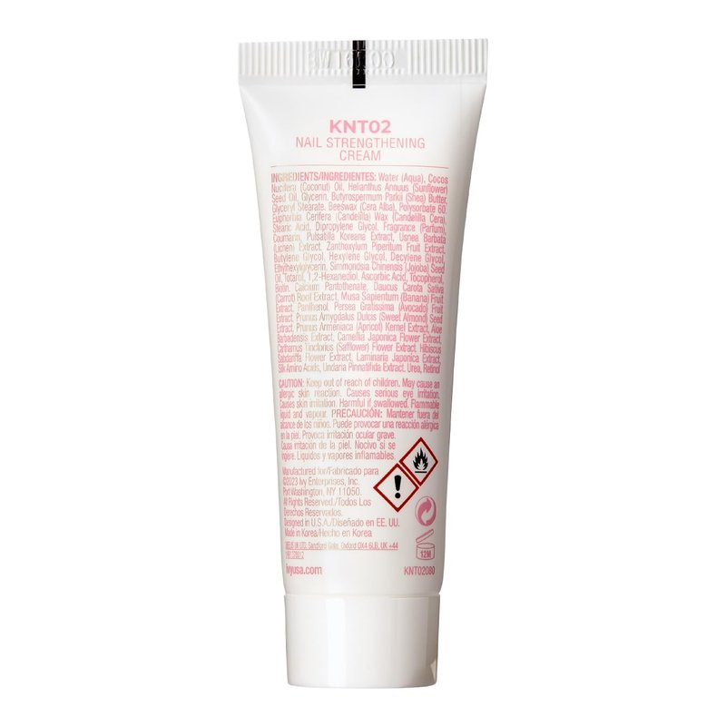 Kiss New York Nail Strengthening Cream - Coconut Oil Infused Nail Growth & Conditioning Treatment | Made in Korea