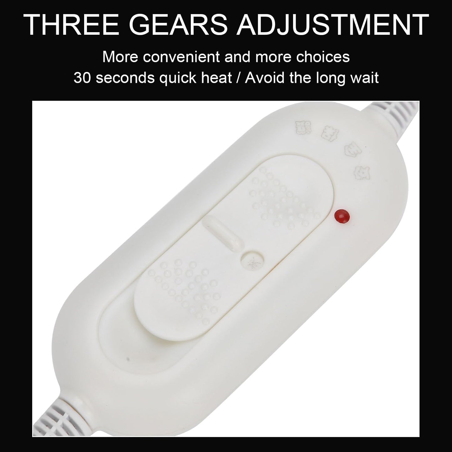 Tiiyee Hair Steamer Thermal Heat Cap, Heat Cap for Deep Conditioning Scalp Treatment Spa Hot Head Care Tool Portable 2 Gears Temperature Control Electric for Natural Black Curly Hair, Home Salon Use