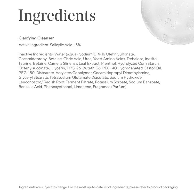 Murad Acne Control Clarifying Cleanser – Salicylic Acid & Green Tea Formula for Acne, Deep Pore Cleansing, Oil Control & Breakout Prevention for Clear, Balanced, Healthy-Looking Skin (5 Fl Oz)