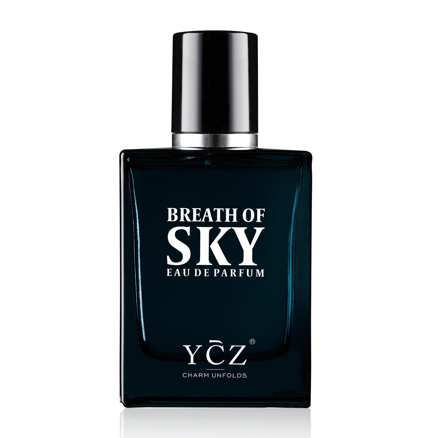 Ycz SKY Cologne for Men, 1.7oz Long-Lasting Eau de Parfum -Aromatic Woody Scent with Orange Blossom & Rose, Amber & Cedarwood Base, Fresh Masculine for Daily Wear, Date Night & Special Occasions