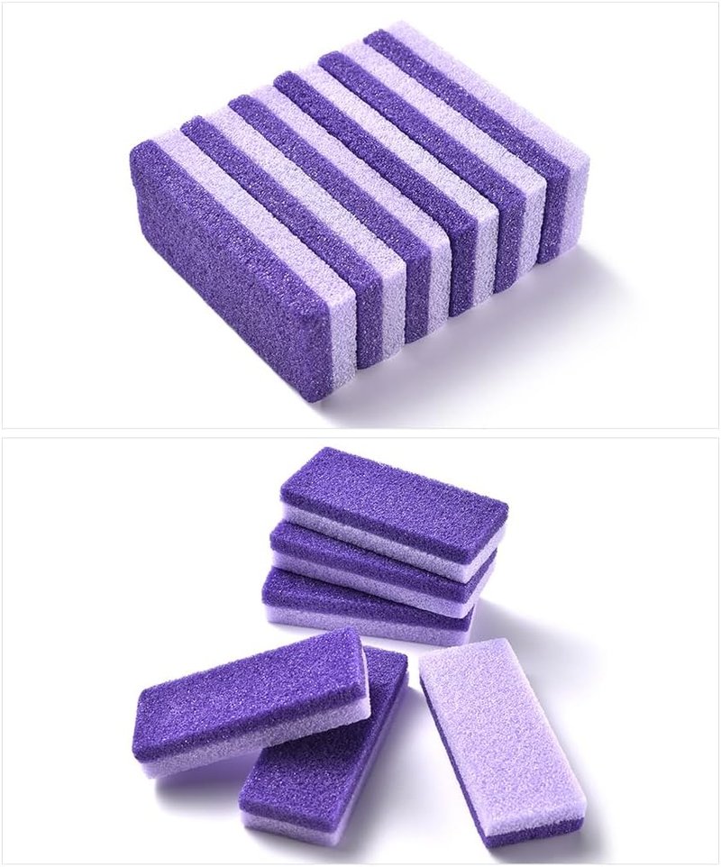KADS Pumice Stone Set - Effective Callus Remover & Foot Scrubber | Pack of 6 for Smooth Feet