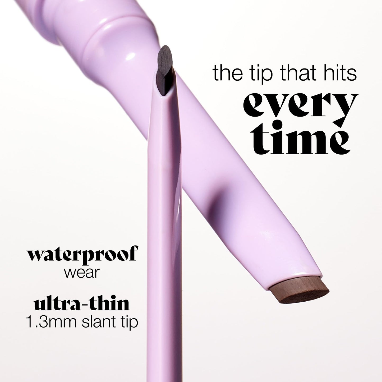 tarte tartelette quick stick liner – Ultra-Thin Slanted Tip Gel Eyeliner for Precision, Waterproof Eye Makeup, Vegan & Cruelty-Free, full size, black
