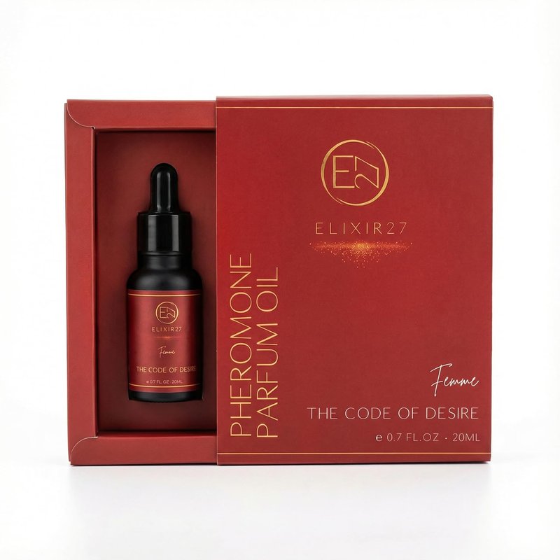 Pheromones Perfume Oil for Women - Luxury Long-Lasting Fragrance with Raspberry, Jasmine & Vanilla Notes | 10ml