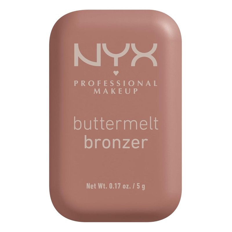 NYX Matte Buttermelt Bronzer - Longwear Vegan Face Makeup for 12 Hours | Light Medium Cool Shade