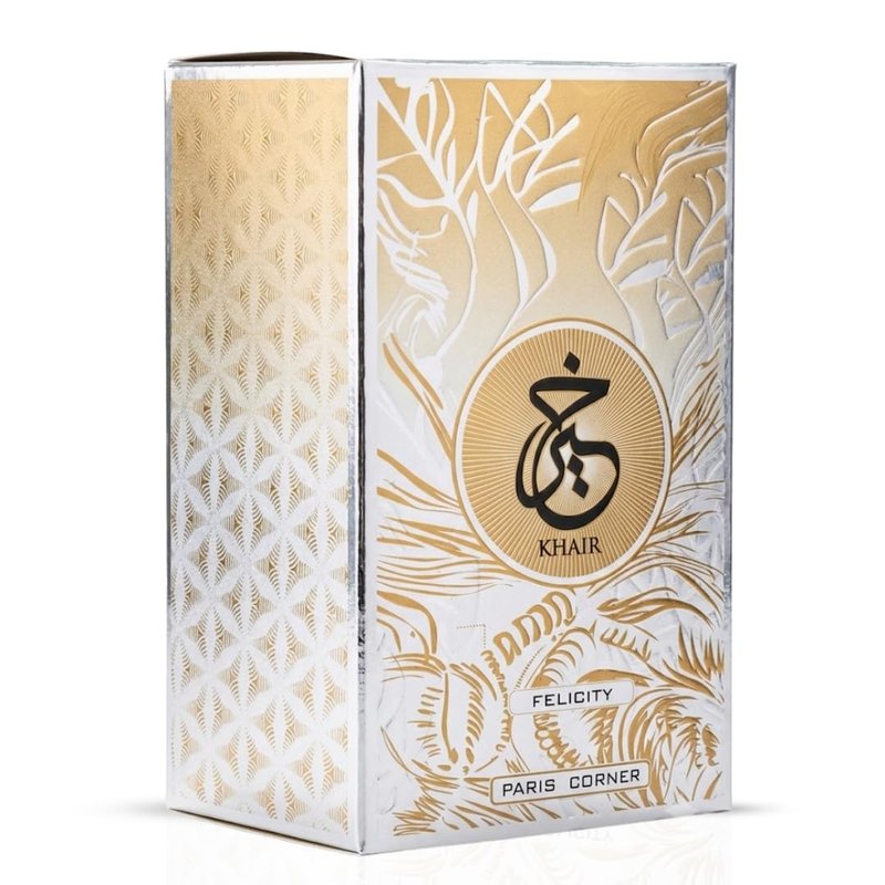 Khair Felicity Perfume - Sparkling Unisex Fragrance with Champagne, Cassis, Rose & Vanilla | 3.4 fl oz