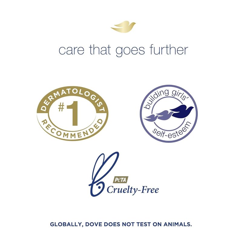Dove Bar Soap - Gentle Cleanser for Sensitive Skin | 3.15 oz (Pack of 4)