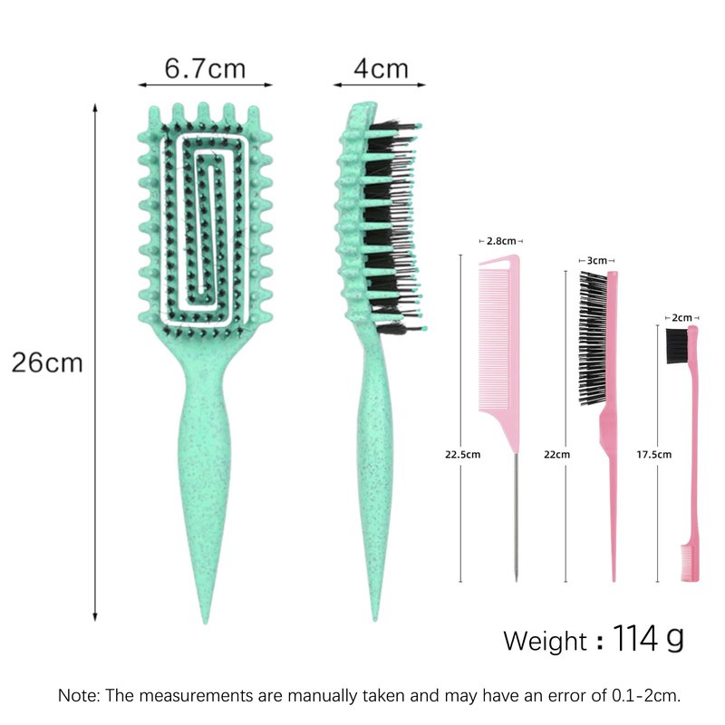 LushenBell Curl Defining Brush (Green)