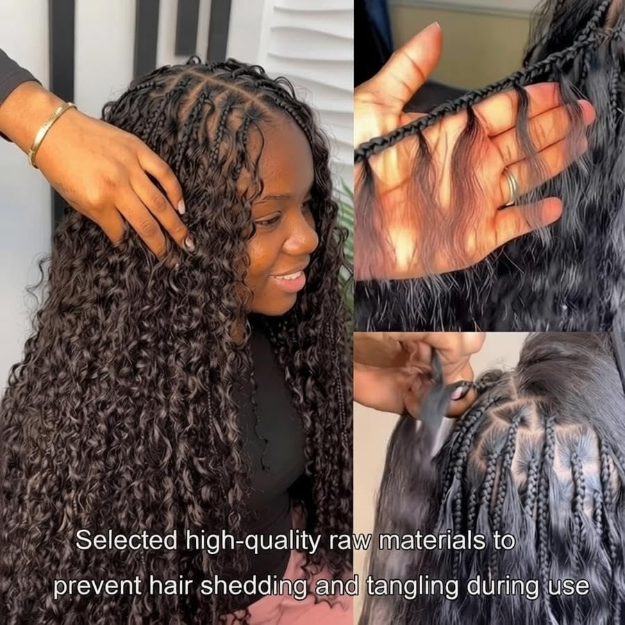 VIPbeauty 15A Burmese Curly Human Braiding Hair - 100% Virgin Tangle-Free Bundles for Bohemian Styles | 12 Inch