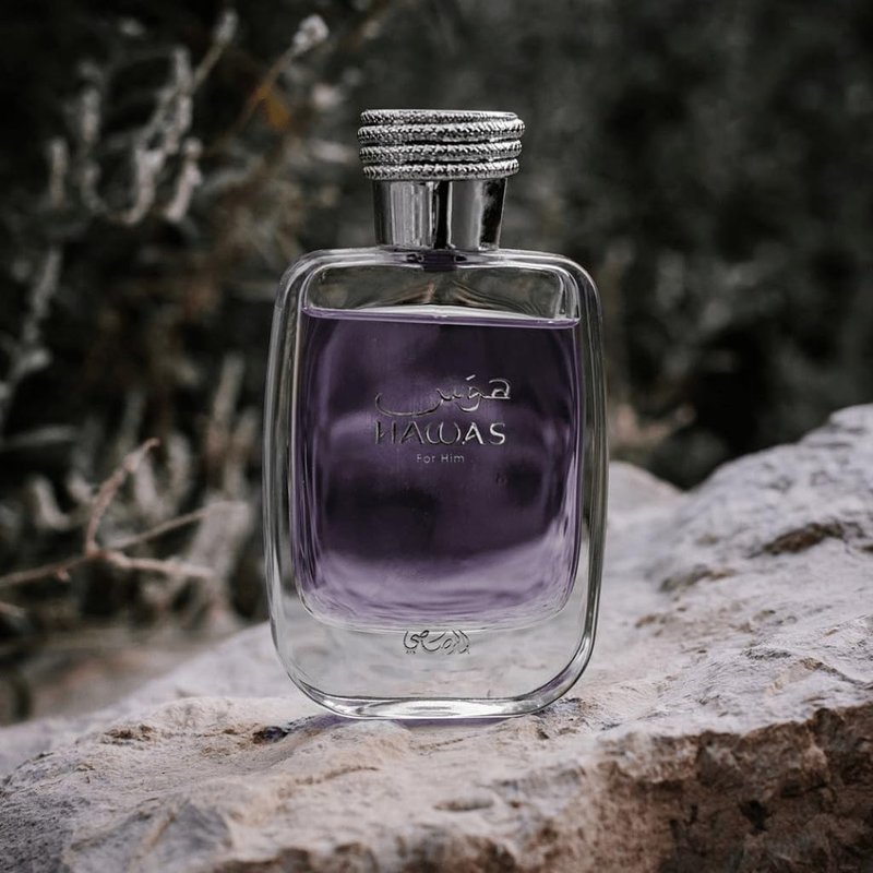 Rasasi Hawas Eau de Parfum Spray for Men - 3.33 Ounce Fragrance