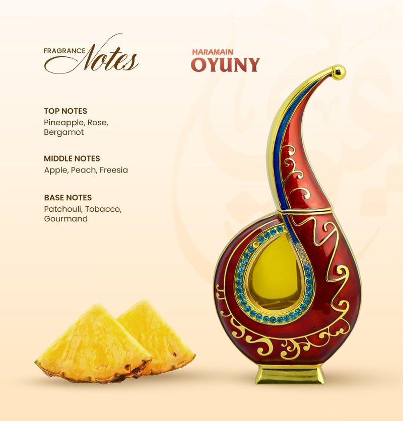 Al Haramain Oyuny 20ml Perfume Oil | Long Lasting Oil-Based Perfume for Men and Women