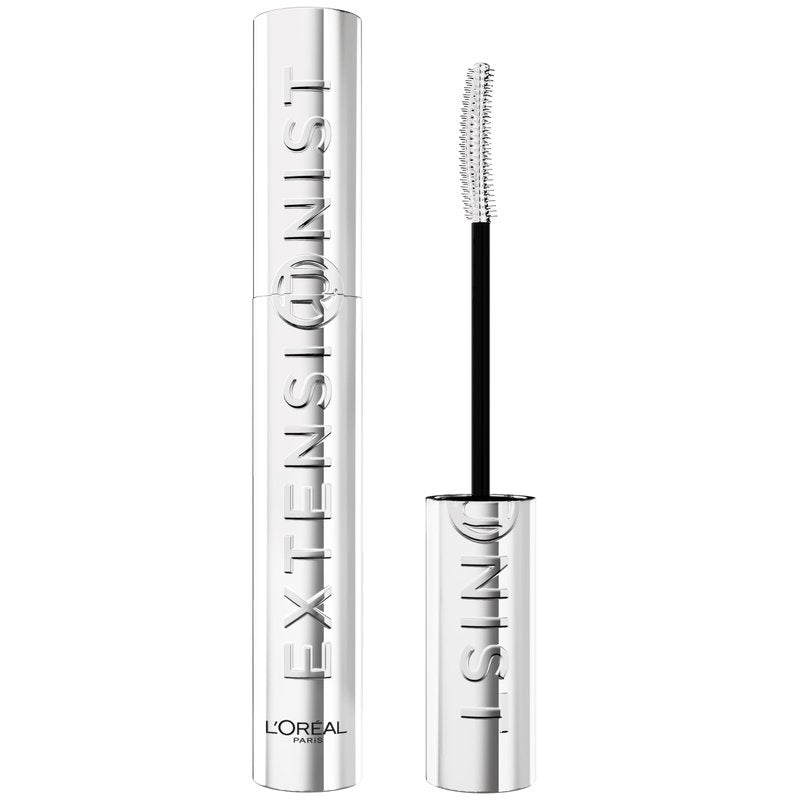 L'Oreal Paris Extensionist Mascara, Lengthening, Volumizing, and Curling Formula For a Lash Extension Eye Makeup Look, Washable Black
