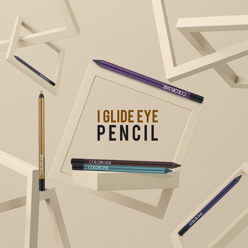 Colorbar I-Glide Eye Pencil - Waterproof, Smudge-Proof Eyeliner - Black 006 Blackout - 0.03 oz