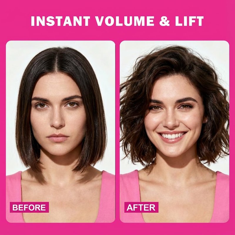 adpepful Hair Fluffy Powder, Instantly Volume & Lift, Lightweight & Strong Hold for Thin Hair, Hair Styling Texture Powder Spray for Women, No Residue, 12g